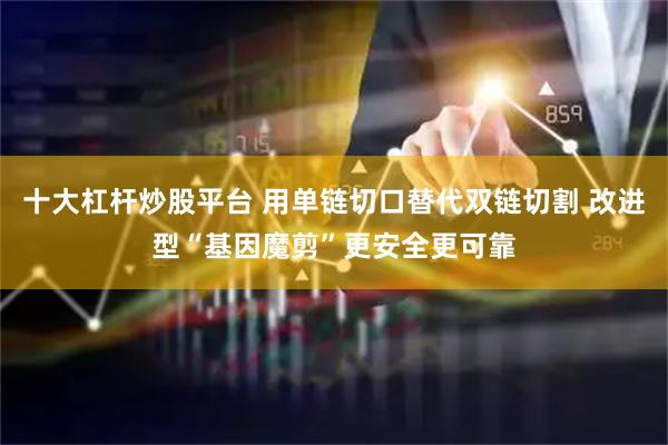 十大杠杆炒股平台 用单链切口替代双链切割 改进型“基因魔剪”更安全更可靠